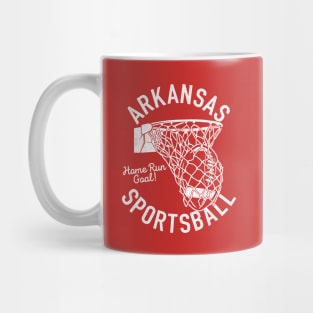 Arkansas Sportsball Mug